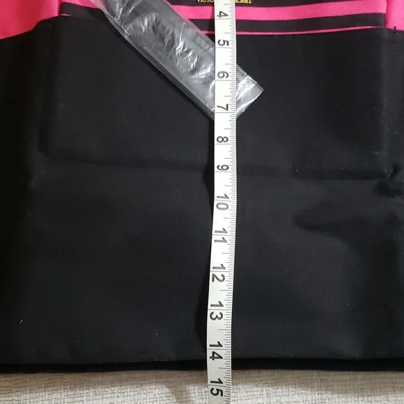 Victoria Secret Pink/Black Tote New with Tags 🥳 - Picture 10 of 16